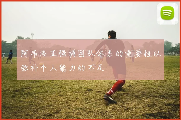 阿韦洛亚强调团队体系的重要性以弥补个人能力的不足